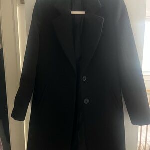 Zara Women's Classic Black Trench Coat